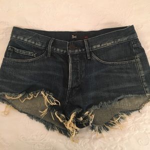 3 x 1 Jean Shorts